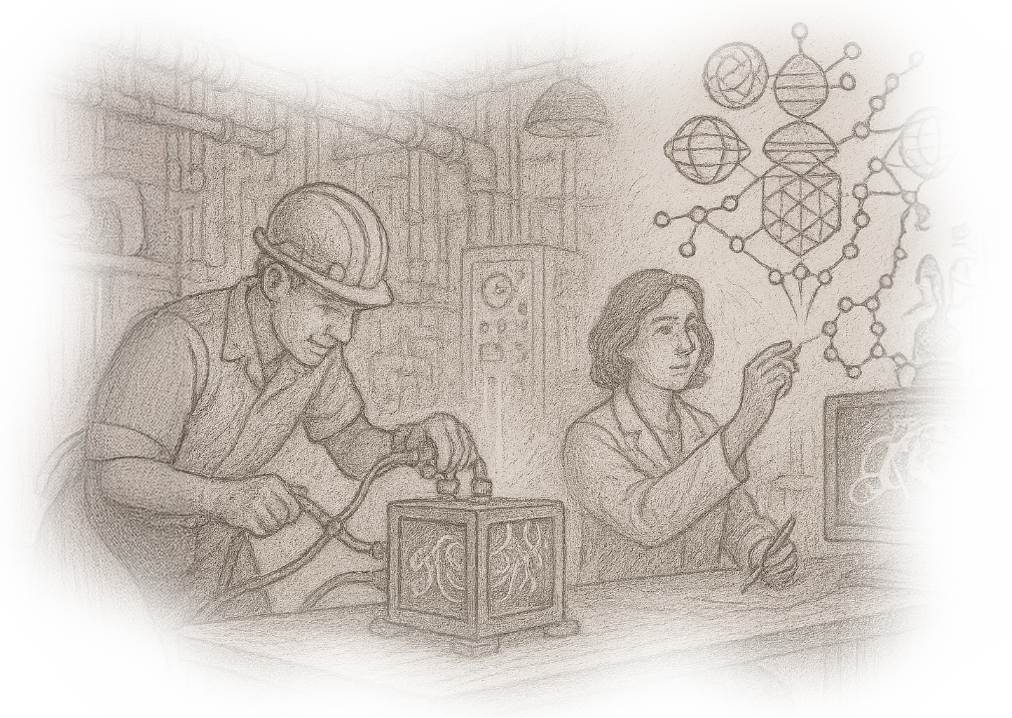 Engineering and research work hand in hand