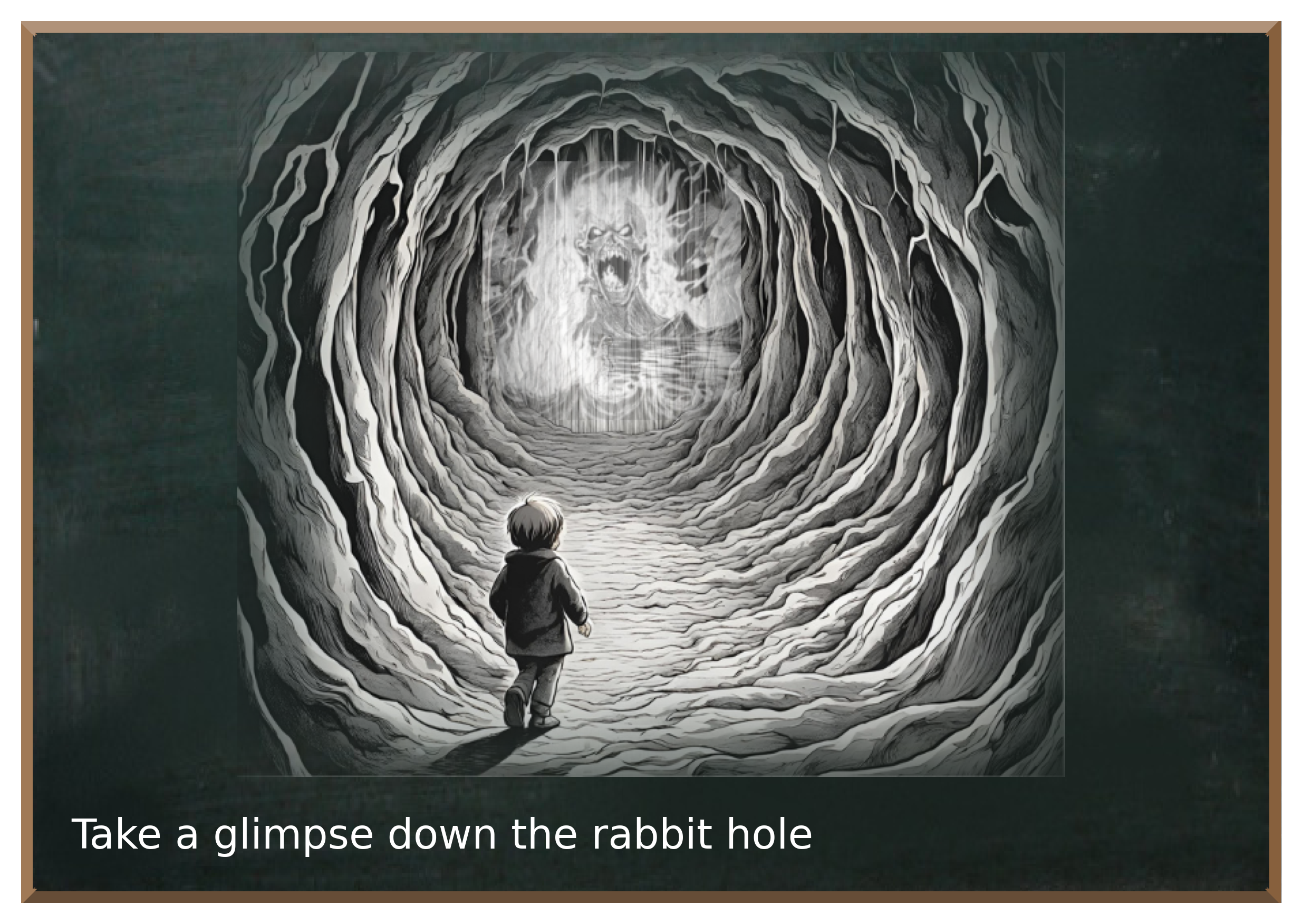 Fear The Terror Waiting For You Down The Rabbit Hole